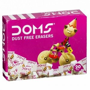 Doms Eraser Box (20 pcs) – मेटर