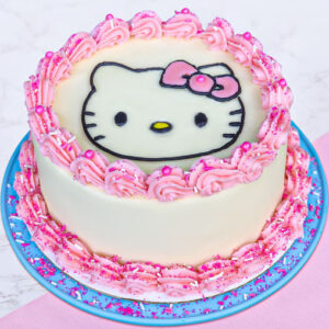 Vannila  Pinky-Kitty Cake(1 pound)