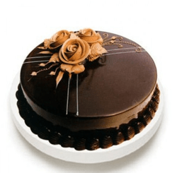 1 Pound Dark Chocolate cake – Jelly Design