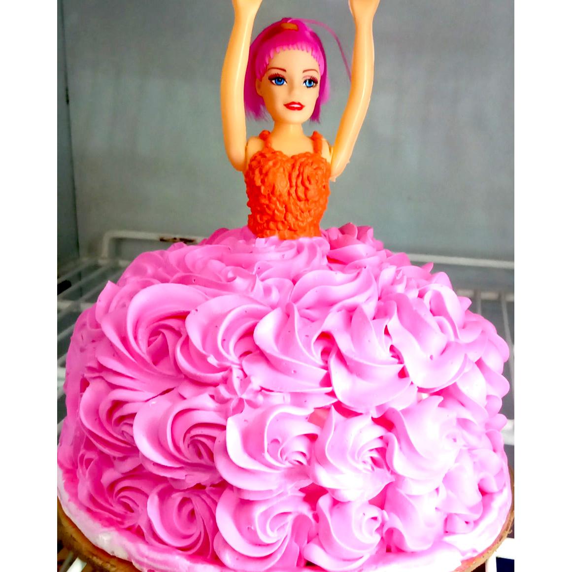 Barbie Birthday Cake Topper - Letterfy