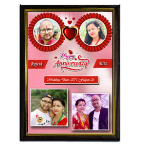 Photo Frame for Happy Anniversary – A4 size