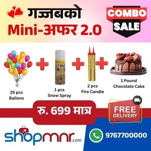 Birthday Cake combo offer