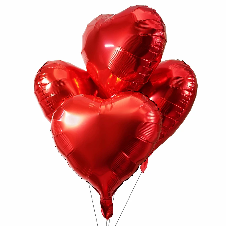 Heart Foil Baloons