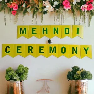 Mehendi Ceremony Paper