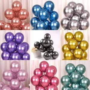 Metallic Single Color Baloon Packet